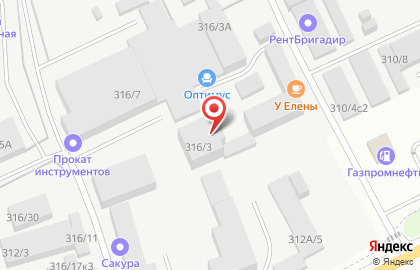 Весна на шоссе Космонавтов на карте