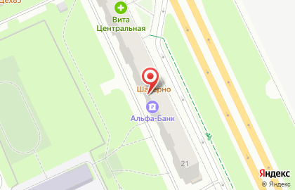 Кафе Шаверно на проспекте Большевиков на карте