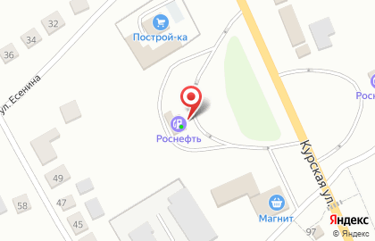СТО Роснефть на Курской улице на карте