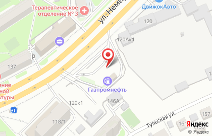 Газпромнефть на улице Немировича-Данченко, 118/2 на карте