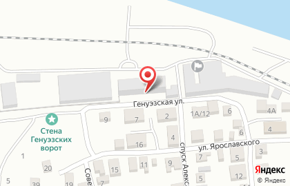 Таможенный пост Морской порт Азов на карте