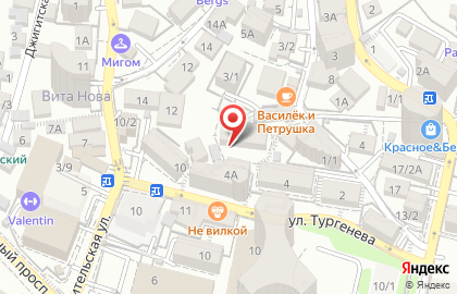 Парикмахерская Нимфа в Хостинском районе на карте