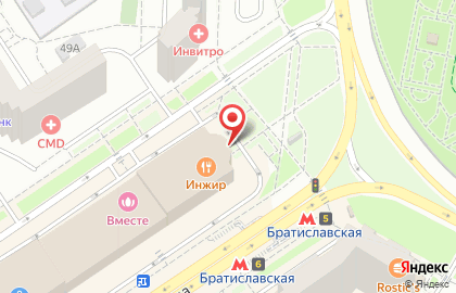 Студия маникюра Лены Лениной на Братиславской (ул Перерва д 43) на карте