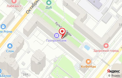 Газпромбанк в Орле на карте