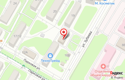 Компания Брискер-Моторс на улице Зубеева на карте