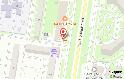 Магазин тканей в Тольятти на карте