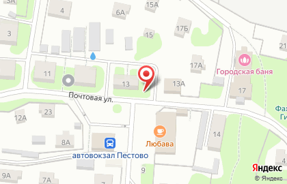 Отель в Великом Новгороде на карте