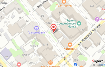 Туристическое агентство Дельфин в Иваново на карте