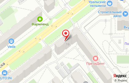 Фирменный магазин Чебаркульская птица в Калининском районе на карте