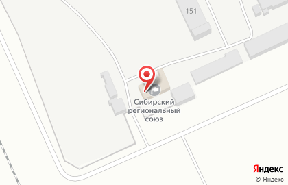 Строительно-ремонтная фирма Сибирский региональный союз на Красноярском тракте на карте