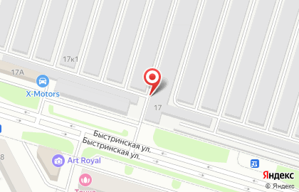 Потребительский гаражно-строительный кооператив Северный на карте