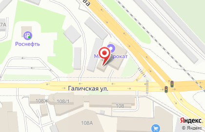 ЭКОСтрой на Галичской улице на карте