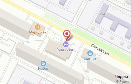 Женский фитнес-клуб Ультрафит на Ханты-Мансийской улице, 15А на карте