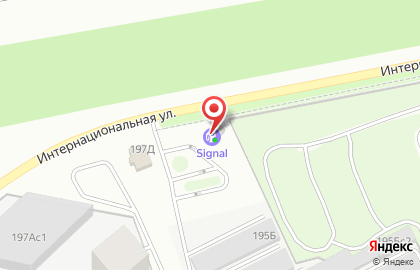 СТО Новый поток на Интернациональной улице на карте