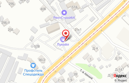 СТО Лукойл-Югнефтепродукт на улице Танкистов на карте