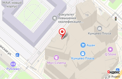 Магазин для мам и малышей Mothercare в Москве на карте