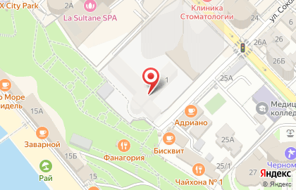 Спейс в Центральном районе на карте