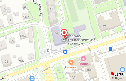 Школа танцев Променад на карте