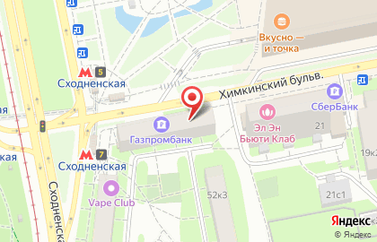 Фрутаминка на Химкинском бульваре на карте