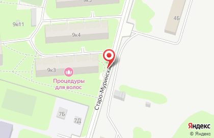 Sandal на Старо-Муринской улице на карте