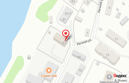 Южные электрические сети на Речной улице на карте