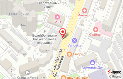 Магазин Галерея штор в Октябрьском районе на карте