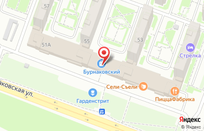 Клуб самбо Vladimir на Бурнаковской улице на карте