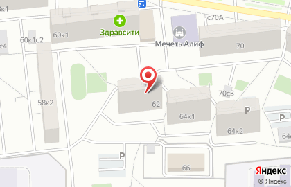 Магазин мяса в Москве на карте