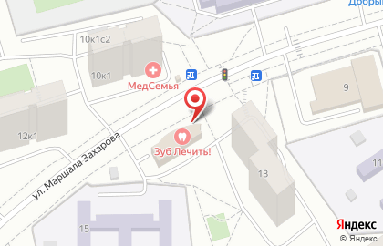 Парикмахерская Креатив в Северном Орехово-Борисово на карте