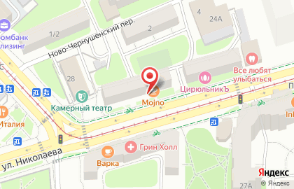 Магазин Лучшее из Индии на улице Николаева на карте