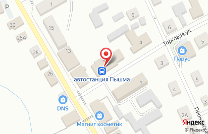 Фирменный магазин Ермолино на Торговой улице на карте