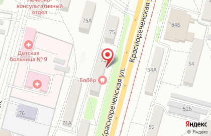 Дальневосточный банк Сбербанка России в Хабаровске на карте