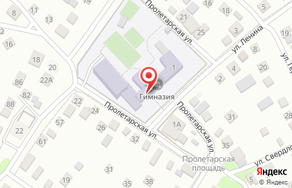 Гимназия г. Краснослободска в Краснослободске на карте