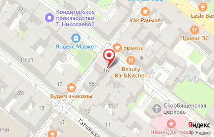 Страховая компания Согаз-Мед в Петроградском районе на карте