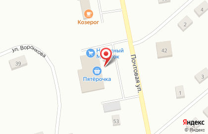 Магазин строительно-отделочных материалов Молоток на Почтовой улице на карте