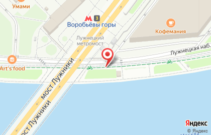 МосМаркет на Воробьёвых горах на карте