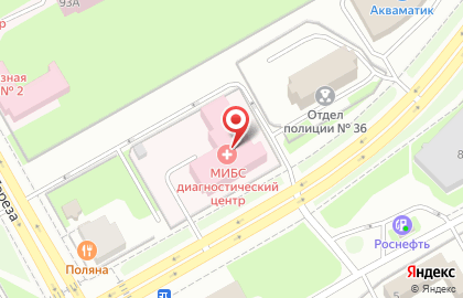 Комплексный медицинский центр Медицинский институт им. С.М. Березина на улице Есенина на карте