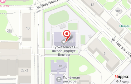 Школа танцев в Москве на карте