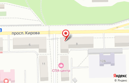 Центр детского творчества Радуга, центр детского творчества на проспекте Кирова на карте
