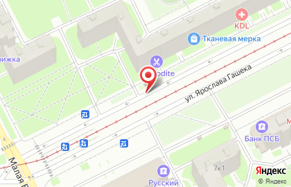 "КрасиваЯ" на карте