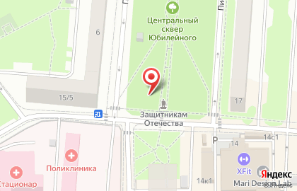 Мобил Элемент на Лесной на карте