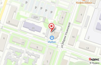 Юридическая компания Правовая Перспектива на улице Марии Ульяновой на карте