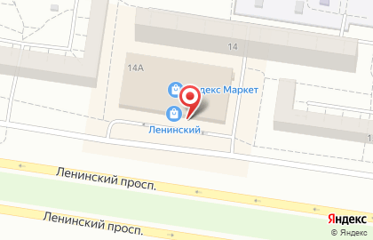 Торговый дом Ленинский в Автозаводском районе на карте