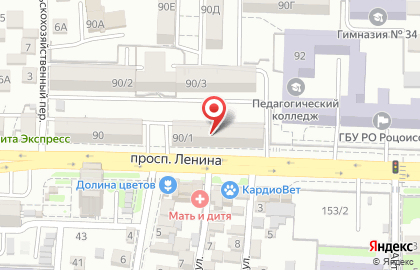 Торгово-сервисная компания Мир ворот на проспекте Ленина на карте