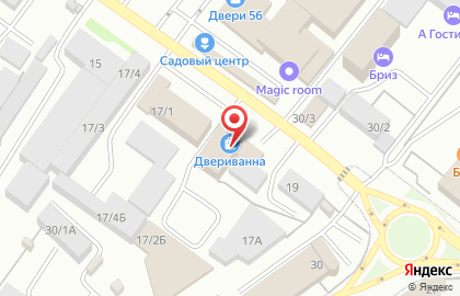 Торговый центр Двериванна на карте