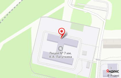 Лицей №7, г. Березовский на карте