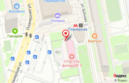 Ремонтная мастерская в Тушино на карте