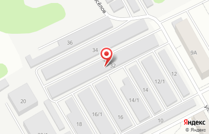 Автосервис Garage на Молодёжной улице на карте