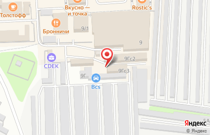 Автотехцентр в Москве на карте