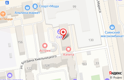 Салон-парикмахерская Salon №1 на улице Богдана Хмельницкого на карте